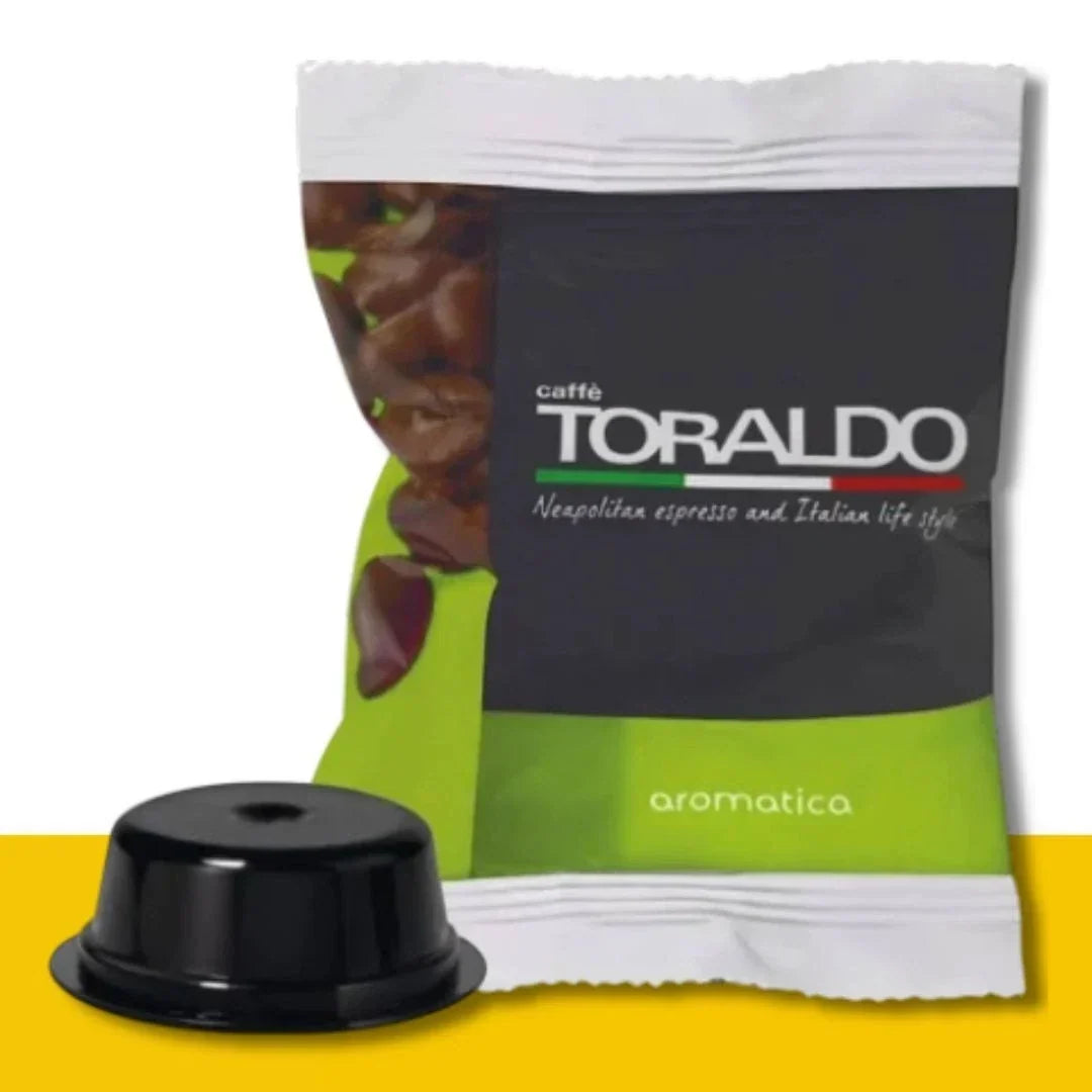 100 capsule caffè Toraldo AROMATICA compatibili A Modo Mio