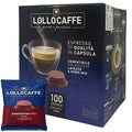 100 capsule Lollo Miscela Cuvée compatibili A Modo Mio