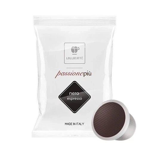 100 capsule Lollo Miscela Nera compatibili Uno System