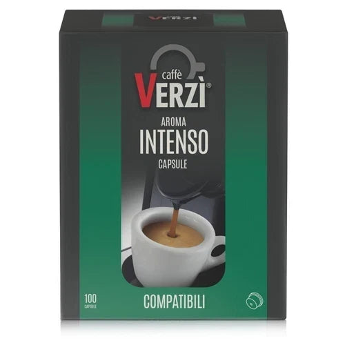 100 capsule VERZI MISCELA INTENSO compatibili UNO SYSTEM